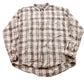 Proper Vintage Clothing > Men's Clothing > Shirts & Tees > Oxfords & Button Downs Vintage 1990s J Crew Plaid Linen Button Up Shirt / 1990s Button Up / Vintage Flannel / Plaid Shirt / Button Down / Linen Button Up