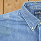 Proper Vintage Clothing > Men's Clothing > Shirts & Tees > Oxfords & Button Downs Vintage 1990s Polo Ralph Lauren Small Pony Denim Button Up Shirt / 1990s Polo Button Up / Vintage Flannel / Workwear / Jean Polo Shirt