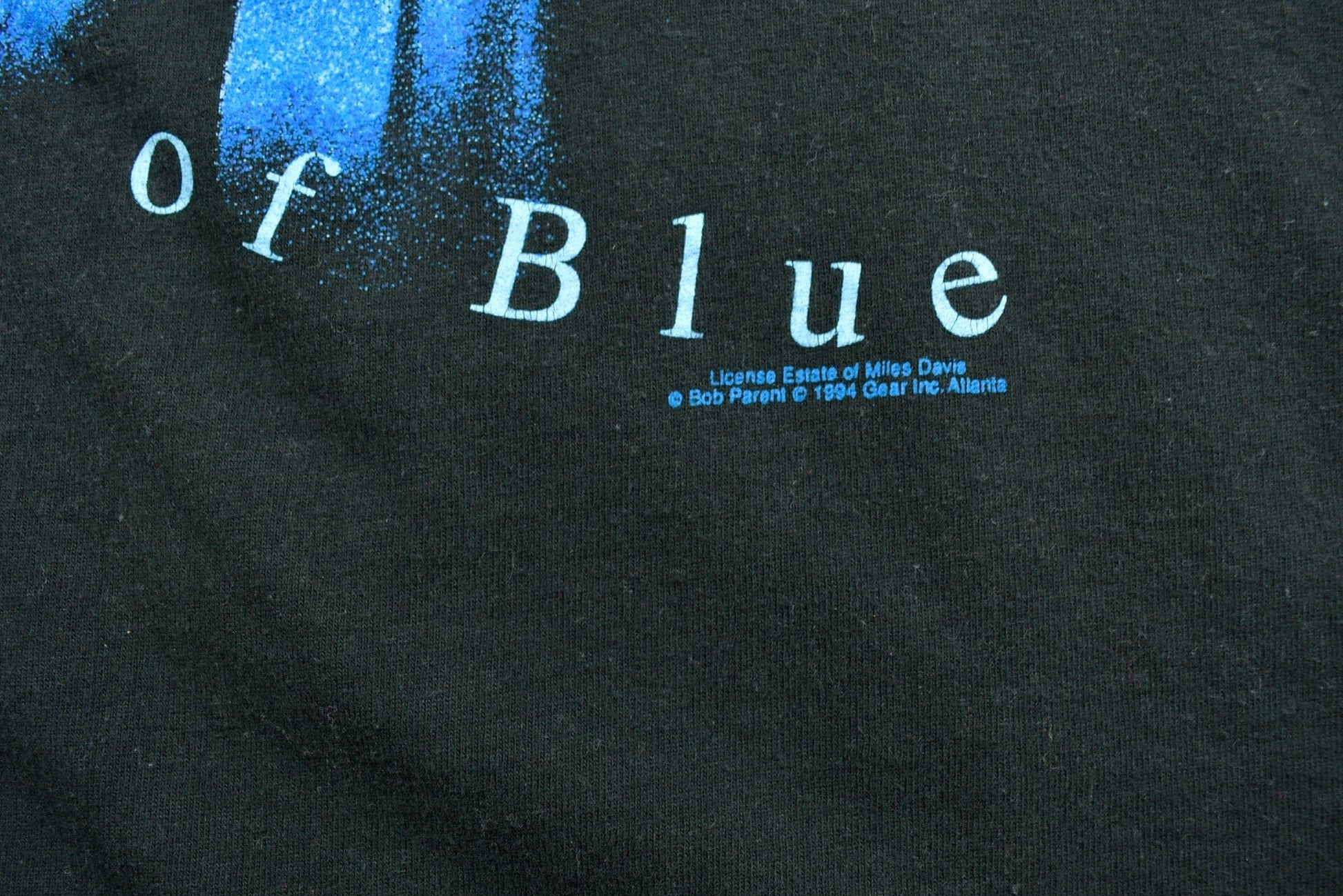 Proper Vintage Clothing > Men's Clothing > Shirts & Tees > T Shirts Vintage 1994 Miles Davis T-shirt / Band Tee / Single Stitch / Made in USA / 90s T-shirt / Brockum / Premium Vintage