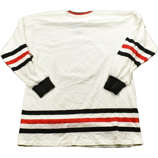 Proper Vintage Clothing > Men's Clothing > Sports & Fitness Vintage 1990s Chicago Blackhawks CCM NHL Hockey Jersey / Sportswear / NHL Fan Gear / Athleisure / Throwback / Retro / Streetwear / Chicago
