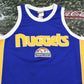 Proper Vintage Clothing > Men's Clothing > Sports & Fitness Vintage 1990s Denver Nuggets Hardwood Classics NBA Basketball Jersey / 90s Jersey / NBA Sportswear / Made In USA
