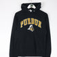 Purdue Boilermakers Sweatshirt Mens Small Black College Hoodie