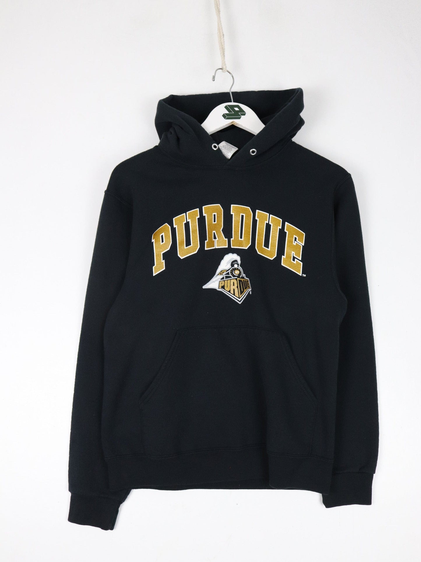 Purdue Boilermakers Sweatshirt Mens Small Black College Hoodie