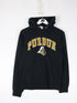Purdue Boilermakers Sweatshirt Mens Small Black College Hoodie