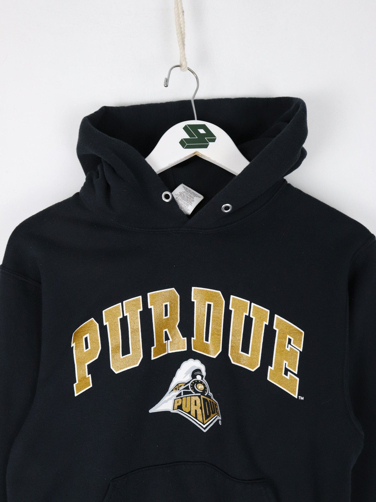 Purdue Boilermakers Sweatshirt Mens Small Black College Hoodie