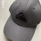 Quiksilver Hat Adult Grey Snap Back from propervintagecanada
