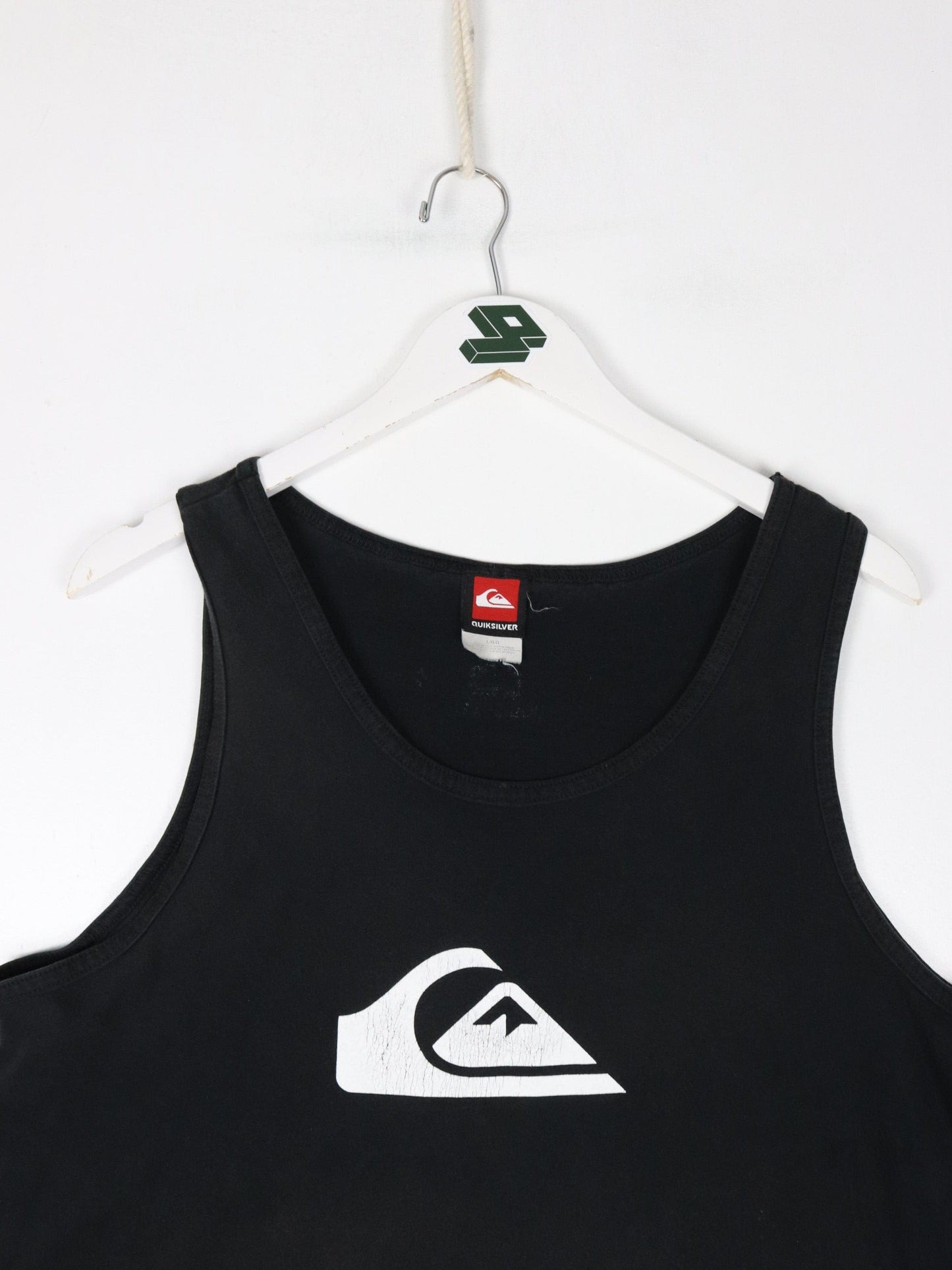 Quiksilver T-Shirts & Tank Tops Quiksilver Tank Top Mens Large Black Tank Top Surfing