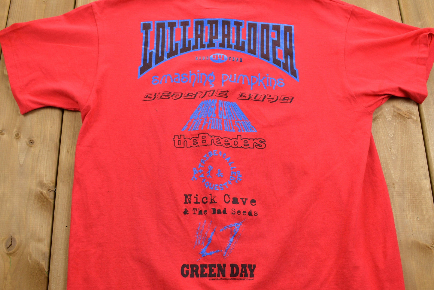 RARE Dead Stock 1994 Lollapalooza Tour T-shirt from propervintagecanada