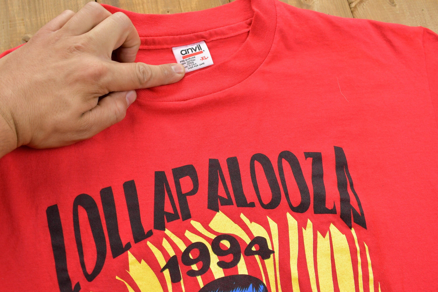 RARE Dead Stock 1994 Lollapalooza Tour T-shirt from propervintagecanada