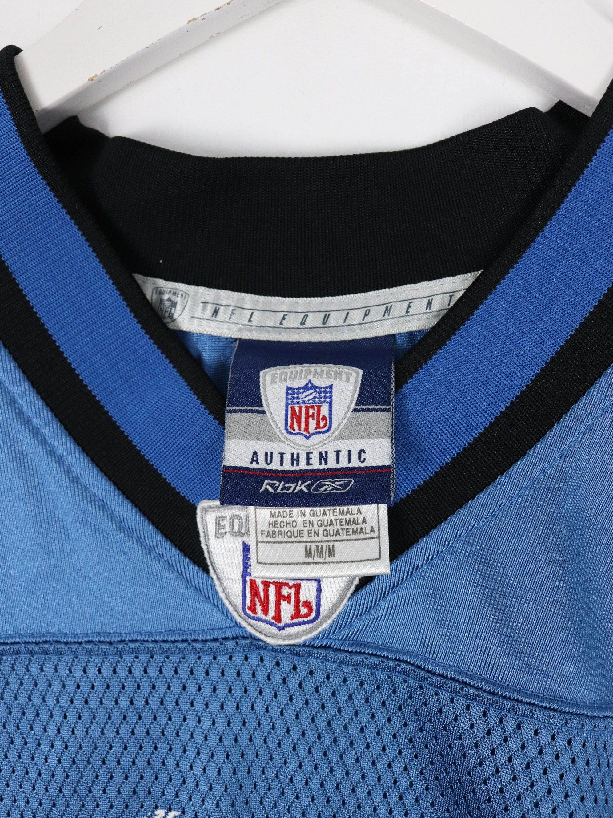 Vintage REEBOK NFL Detroit Lions Stafford American Football Jersey