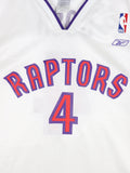 2003-06 Toronto Raptors Bosh #4 Reebok Away Jersey (Excellent) XL