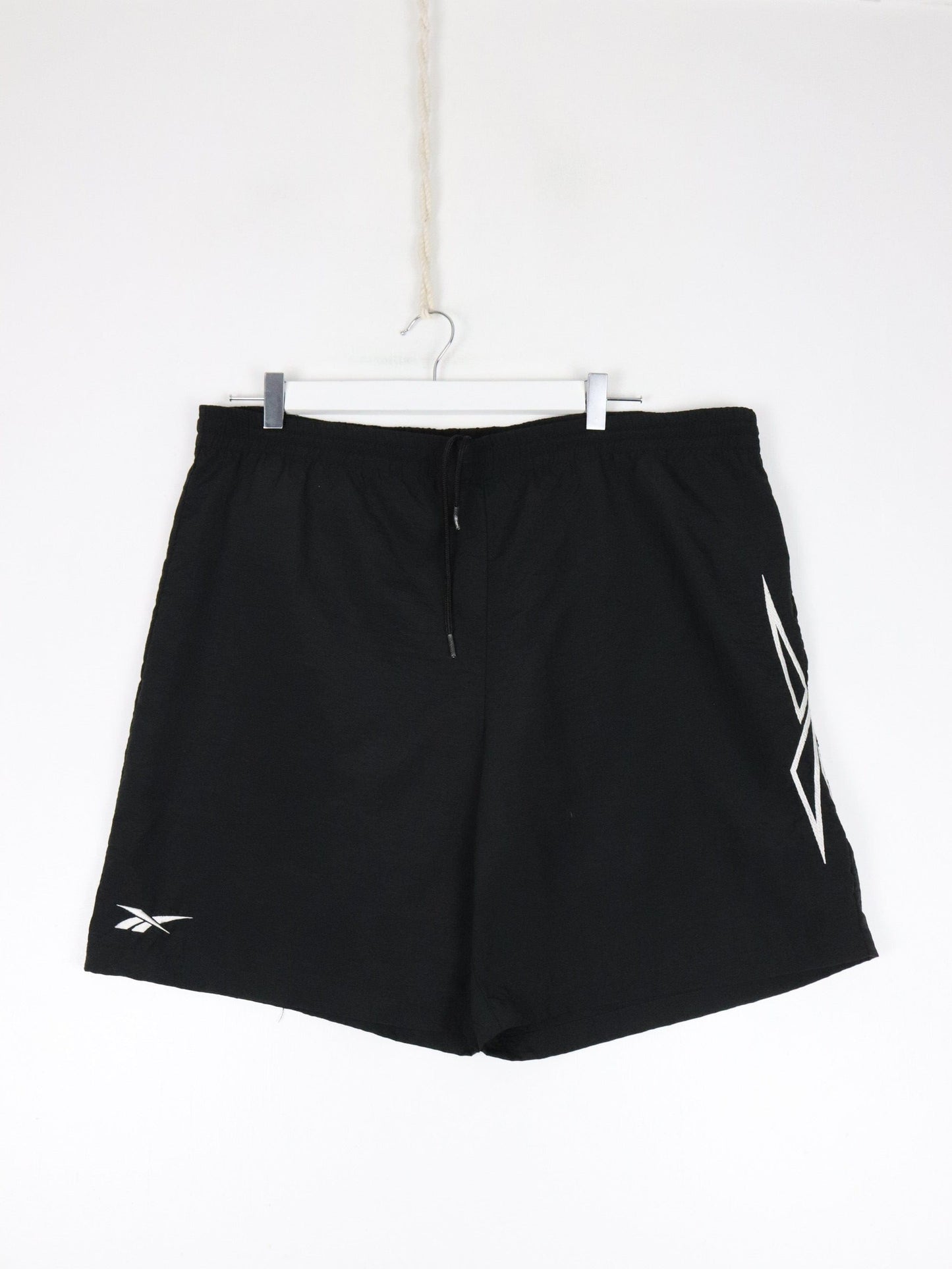 Reebok Shorts Vintage Reebok Swim Trunks Mens 38 Black Shorts