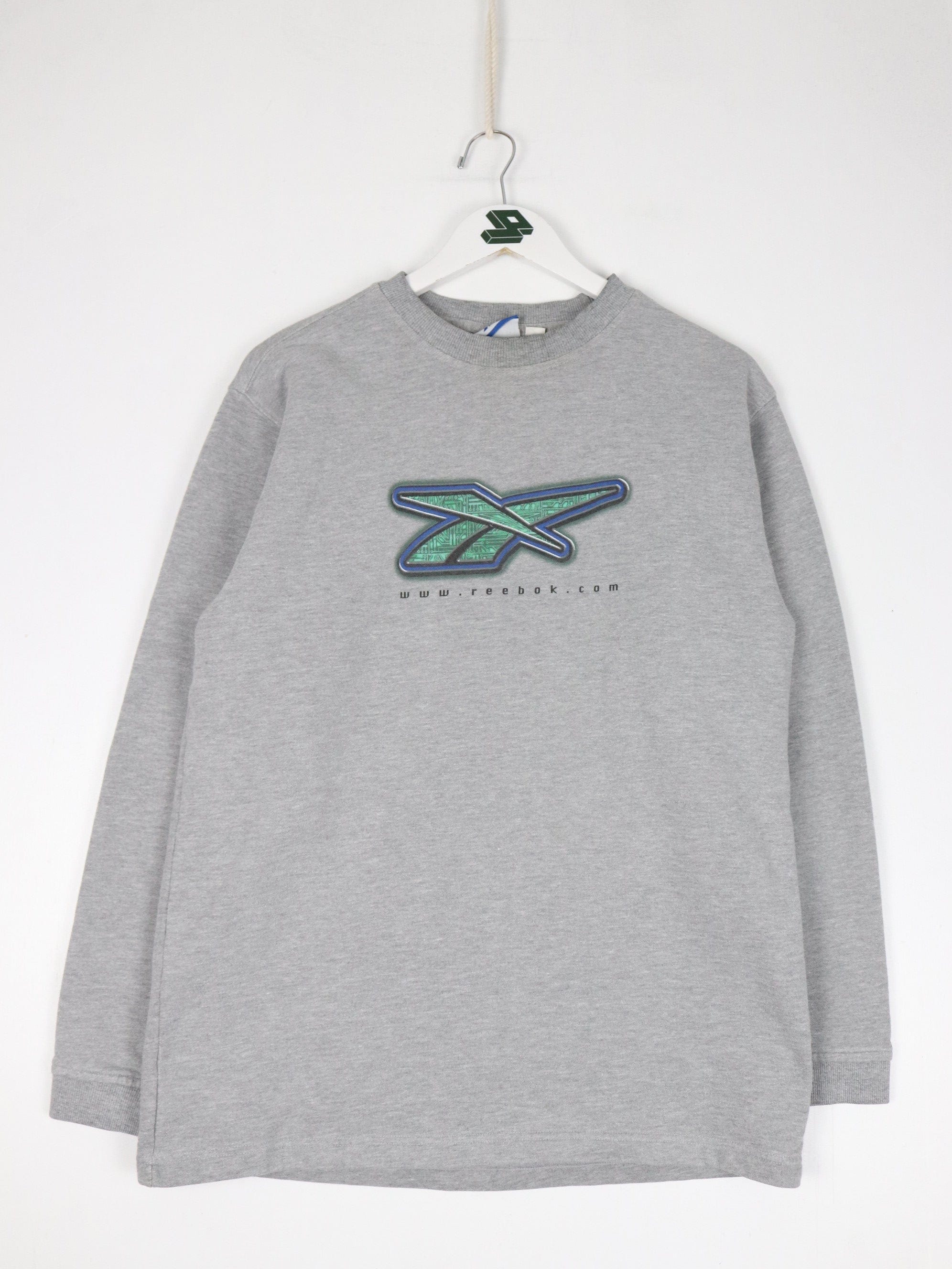 Reebok hot sale grey sweater