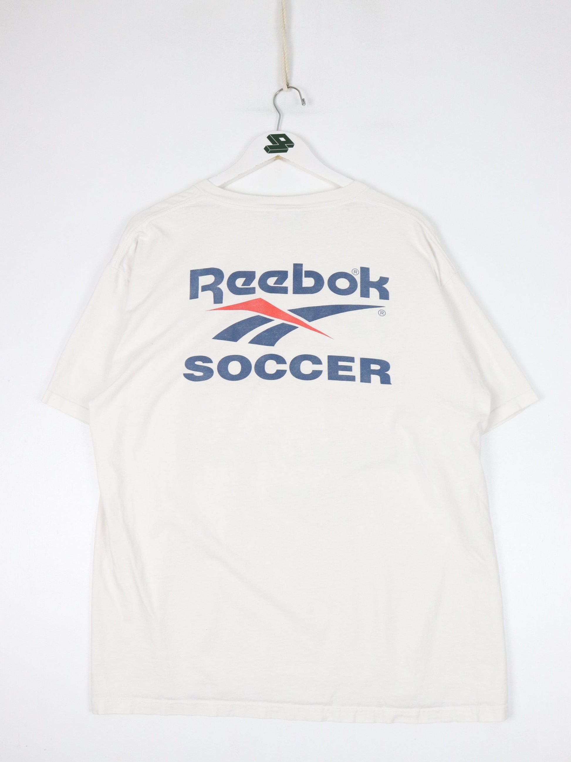 Reebok T-Shirts & Tank Tops Vintage New England Patriots T Shirt Mens XL White 90s Reebok Soccer MLS