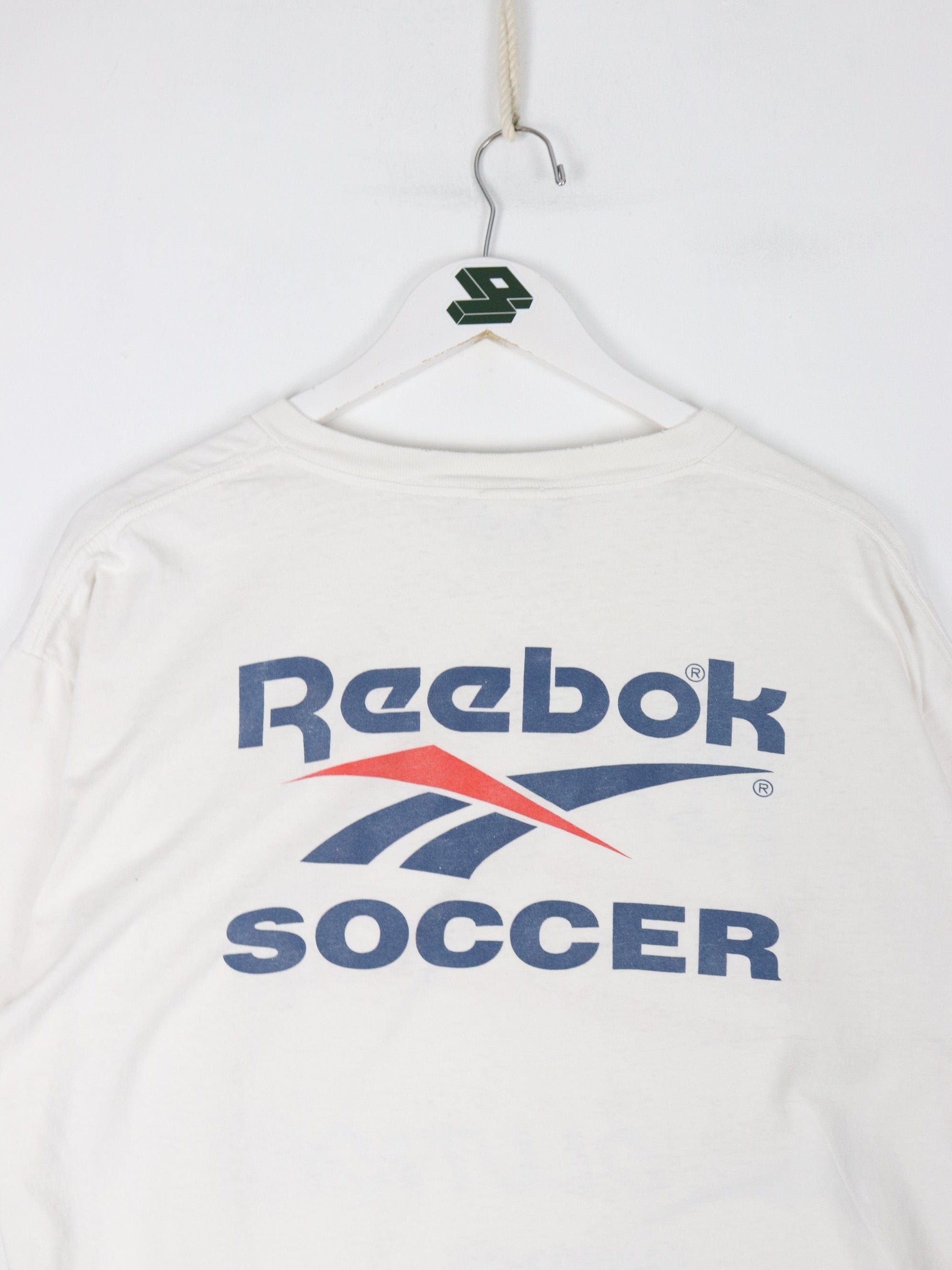 Reebok T-Shirts & Tank Tops Vintage New England Patriots T Shirt Mens XL White 90s Reebok Soccer MLS