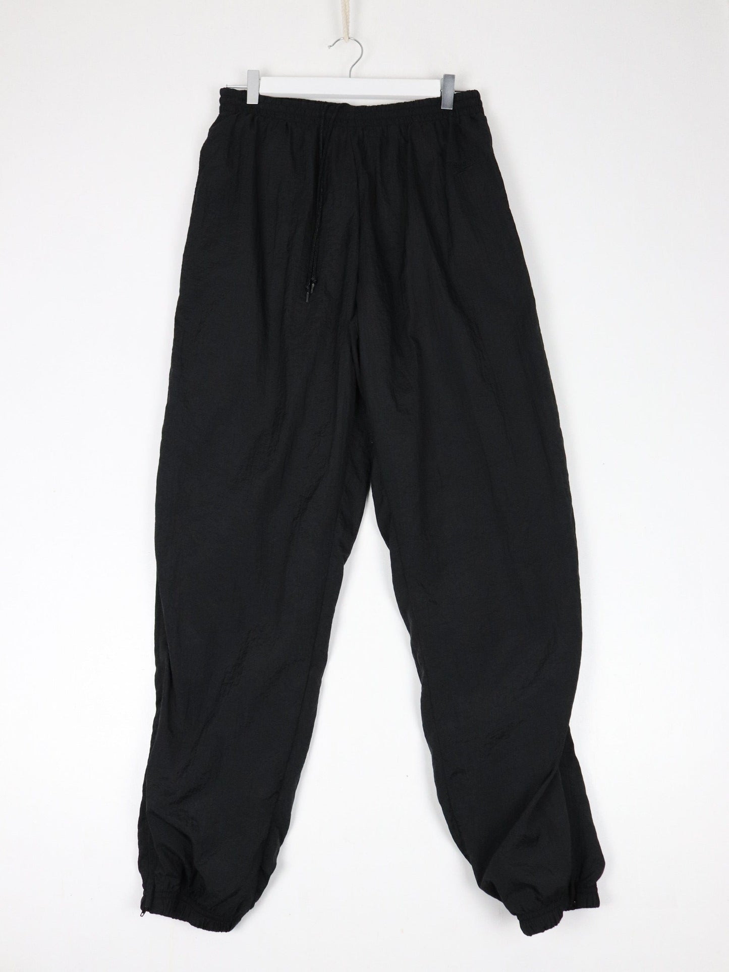 Reebok Trackpants Vintage Reebok Pants Mens Large Black Track Athletic Lined