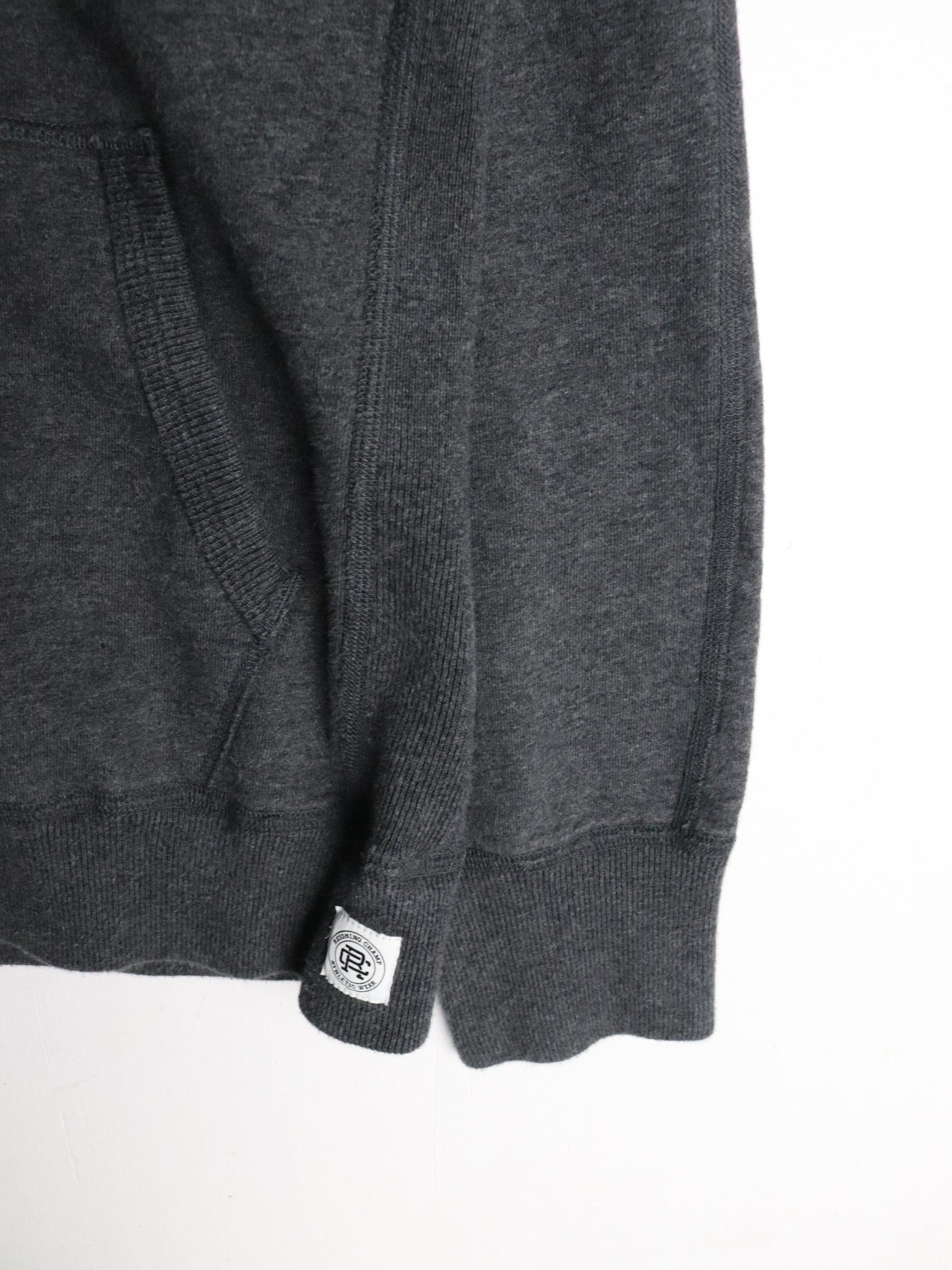 Reigning Champ Sweatshirt Mens Small Grey Full Zip Hoodie from propervintagecanada