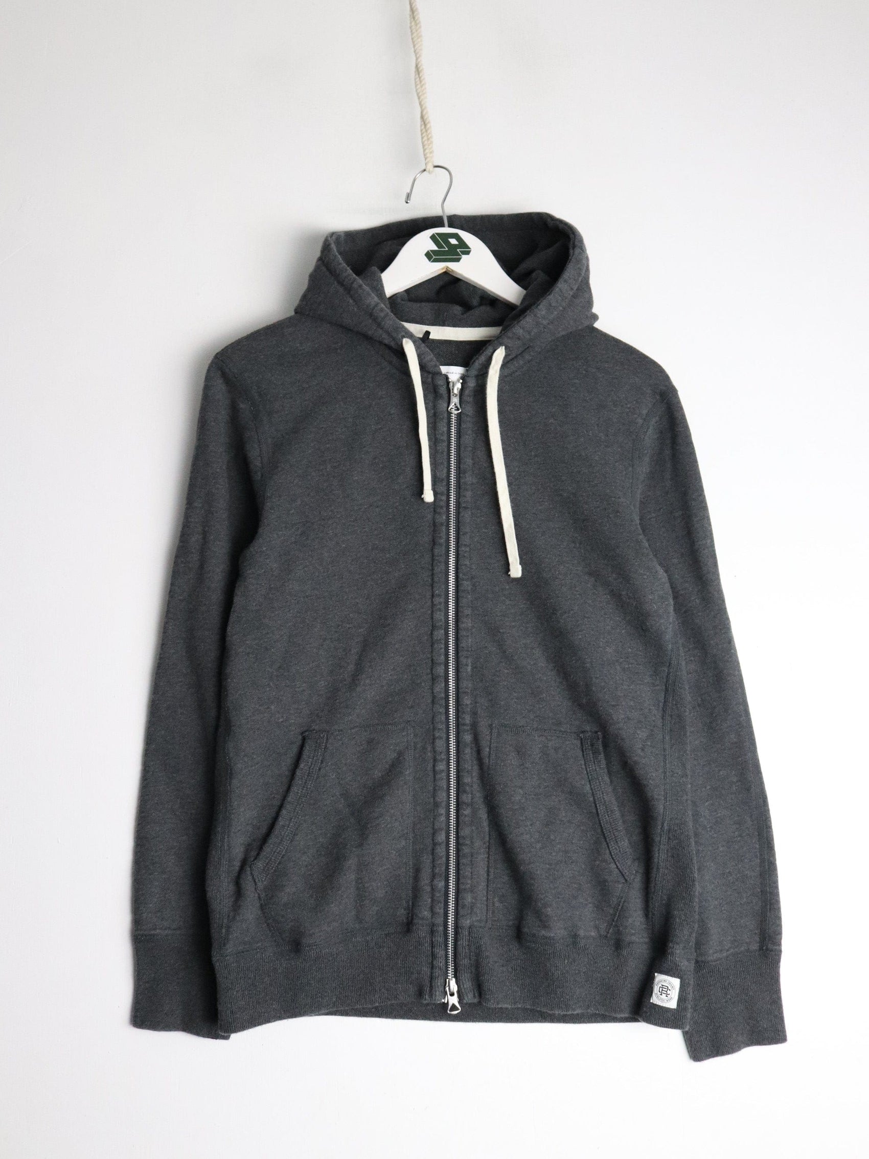 Reigning Champ Sweatshirts & Hoodies Reigning Champ Sweatshirt Mens Small Grey Full Zip Hoodie