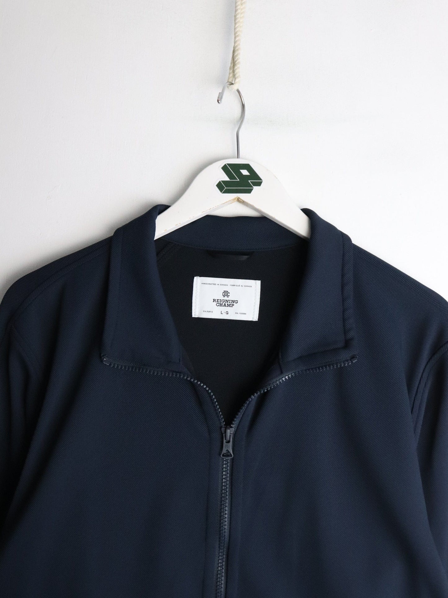 Reigning Champ Track Jacket Mens Large Blue from propervintagecanada