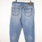 RG Browns Denim Jeans Mens 35 x 28 Blue Distressed