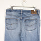 RG Browns Denim Jeans Mens 35 x 28 Blue Distressed