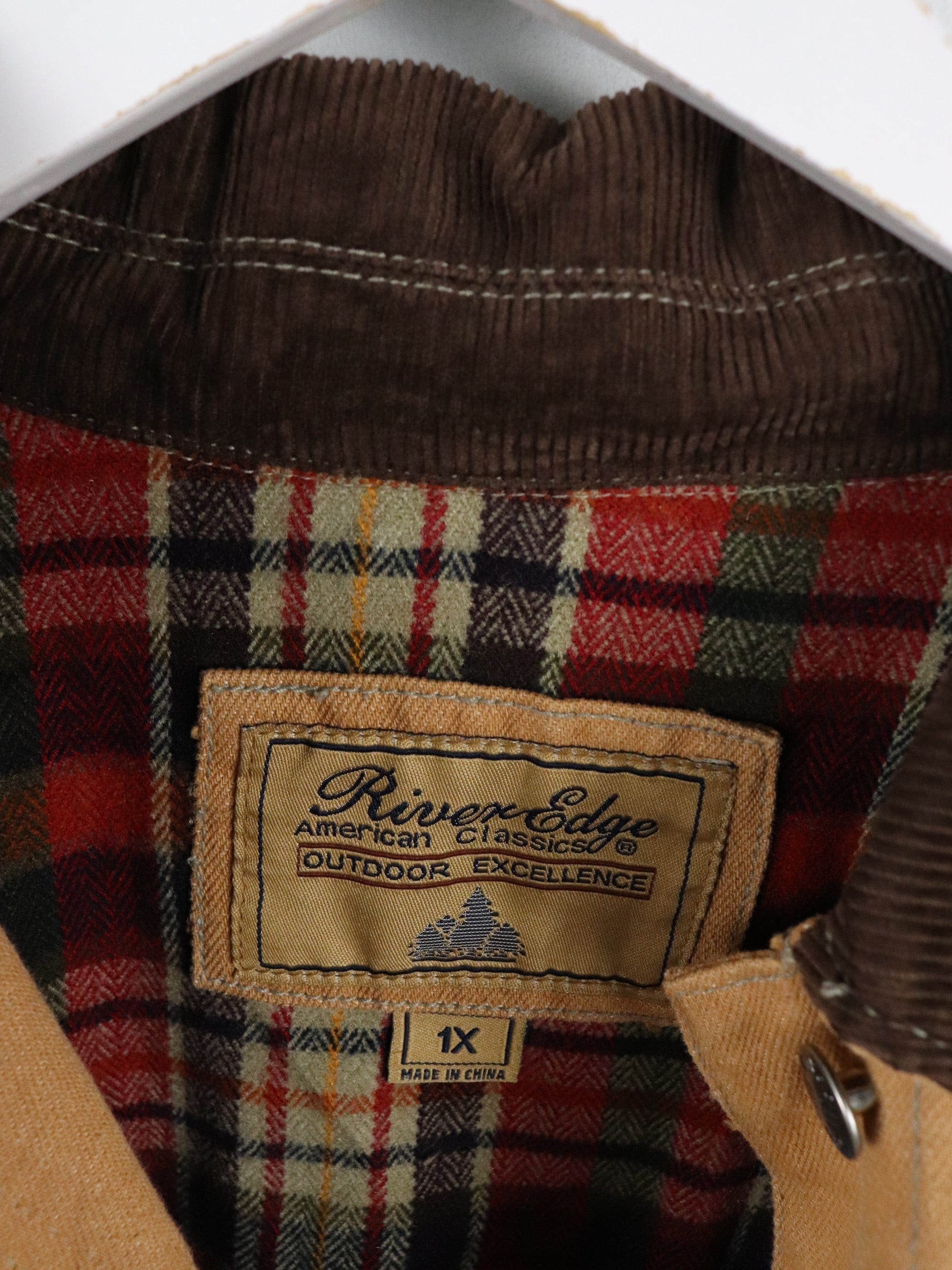 River Edge Jacket Adult 1X Brown Work Wear – Proper Vintage
