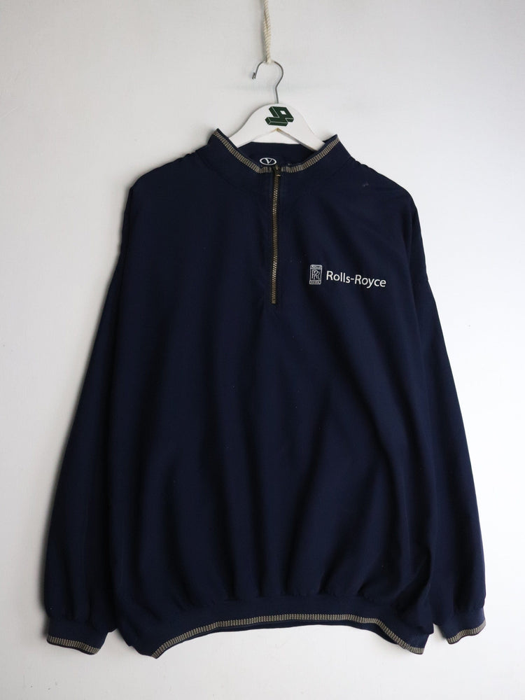 Rolls Royce Windbreaker Mens XL Blue from propervintagecanada