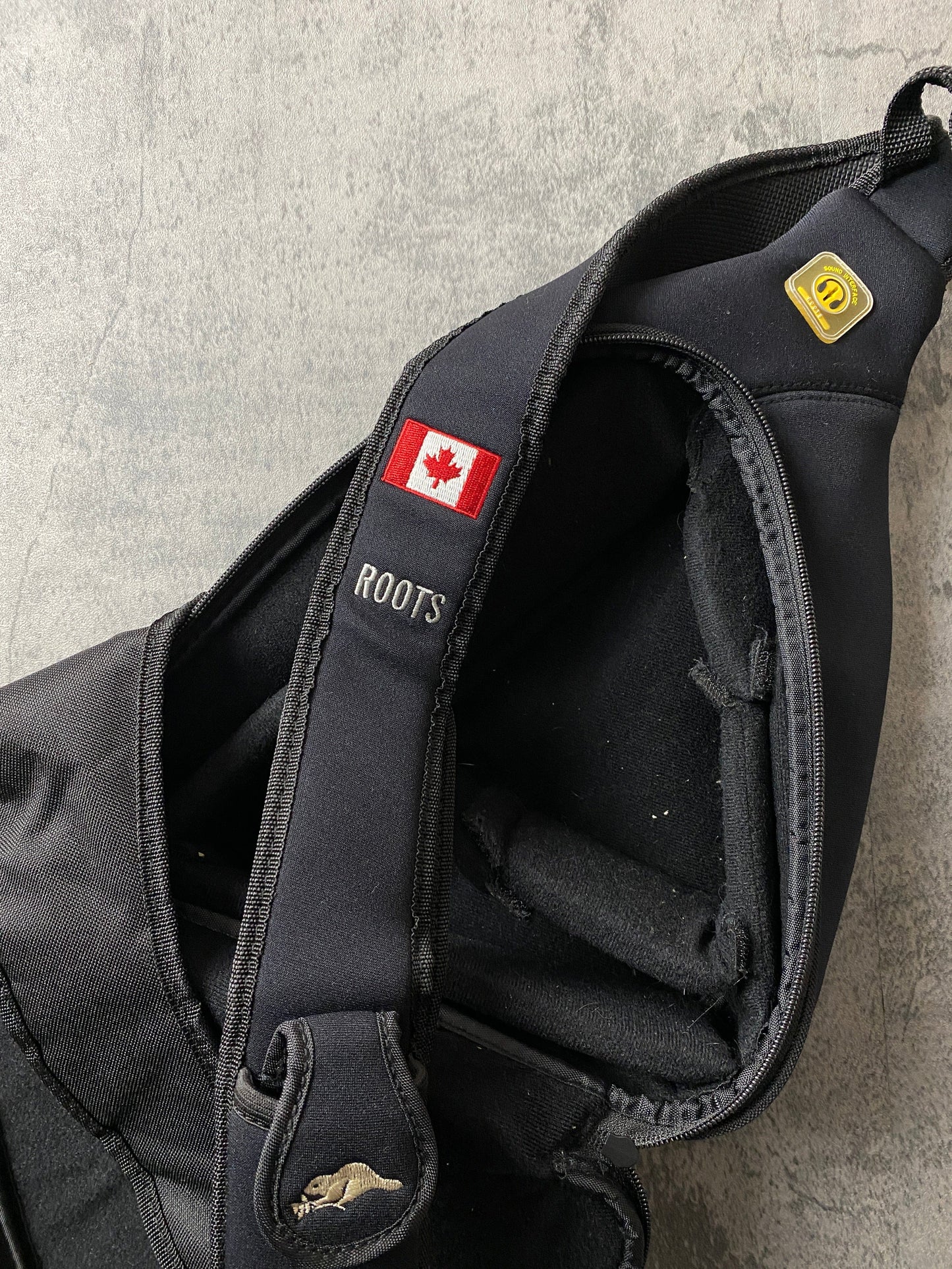 Roots Accessories Vintage Roots Cross Body Bag Red