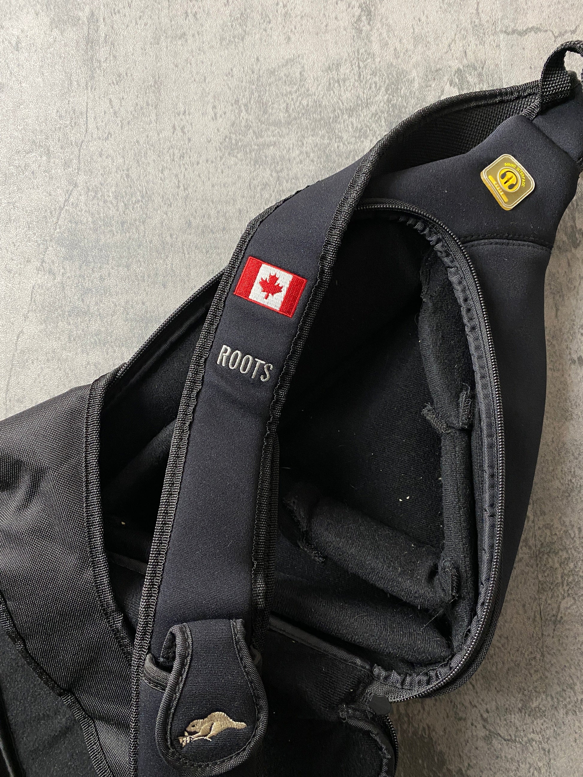 Roots Accessories Vintage Roots Cross Body Bag Red