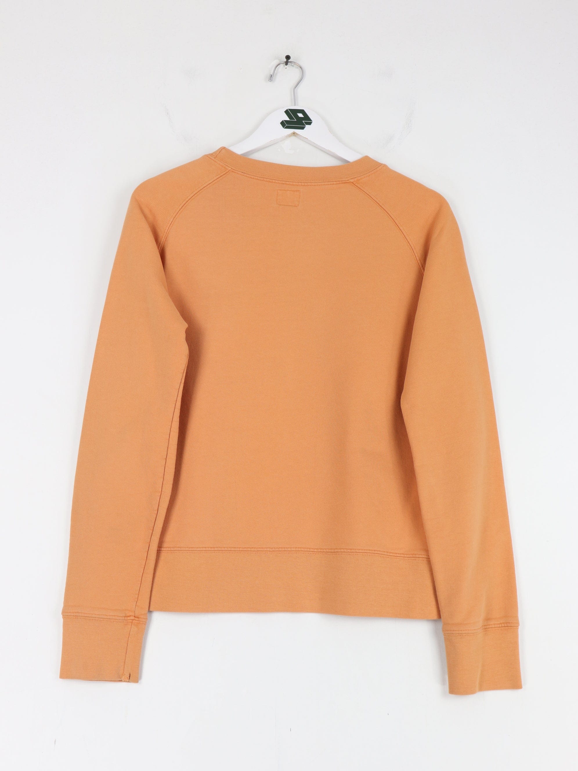 Roots Sweatshirt Fits Womens Medium Orange Athletic Sweater