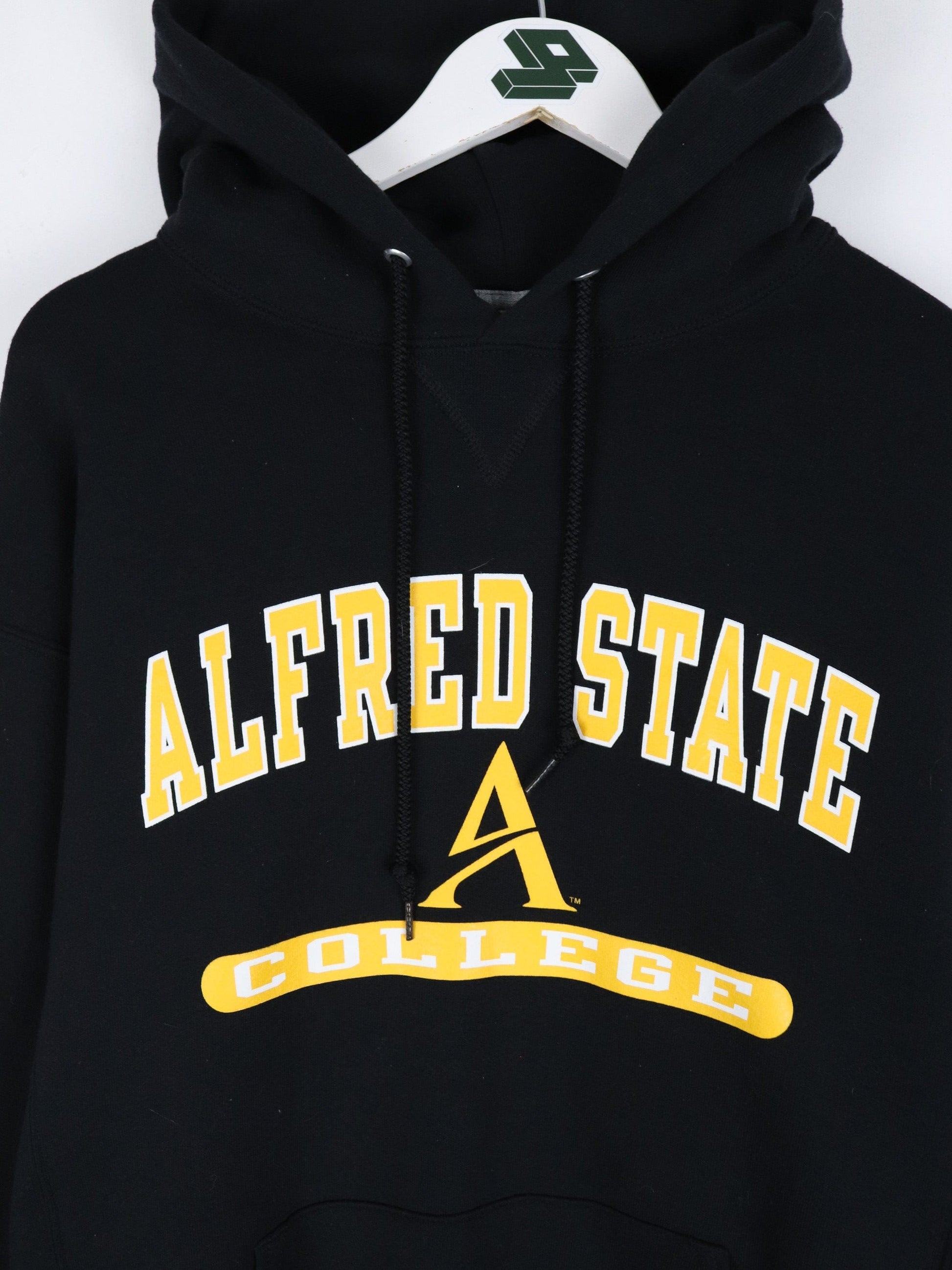 Russell Athletic Sweatshirts & Hoodies Alfred State College Sweatshirt Mens Large Black Hoodie