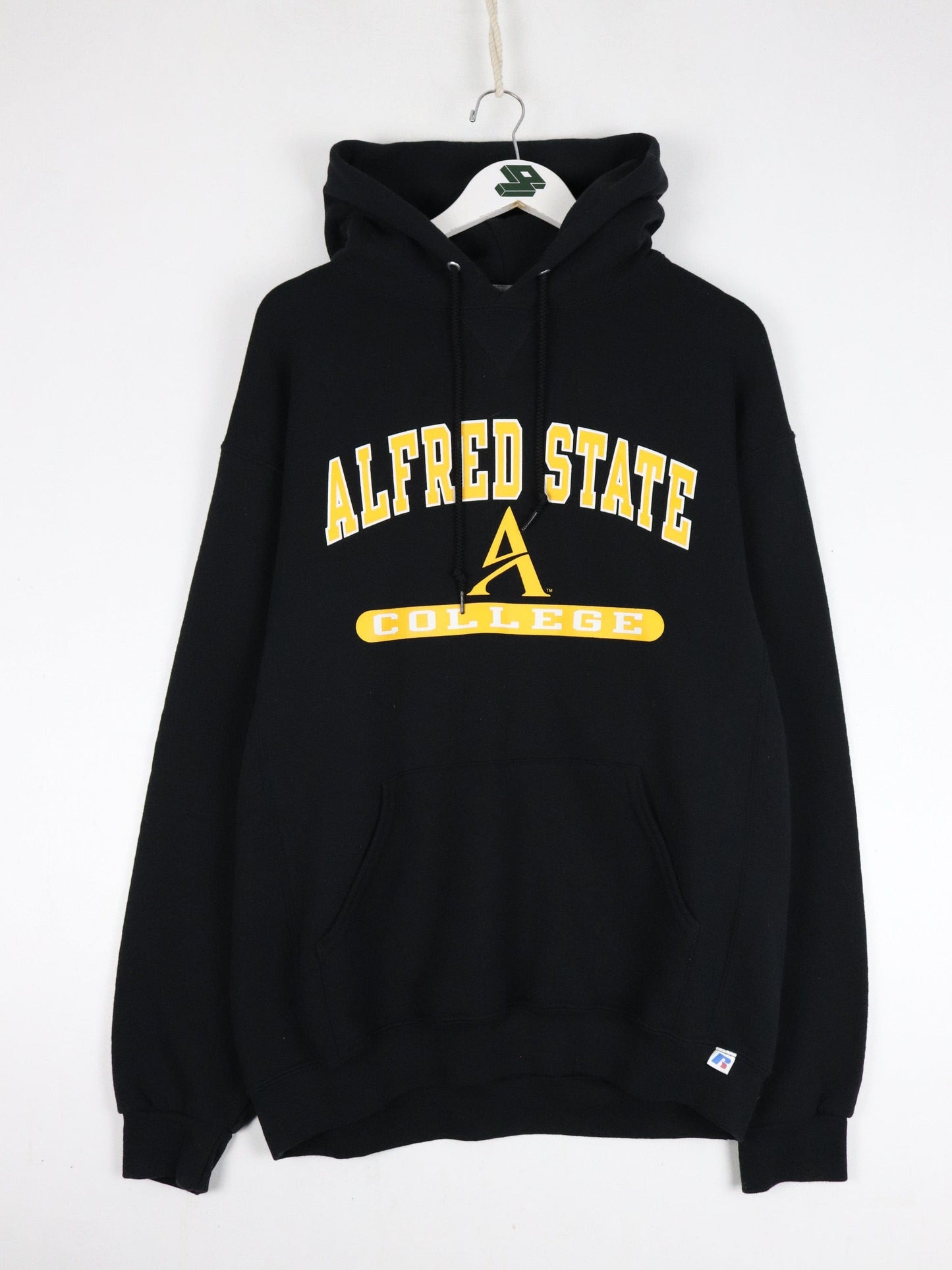 Russell Athletic Sweatshirts & Hoodies Alfred State College Sweatshirt Mens Large Black Hoodie