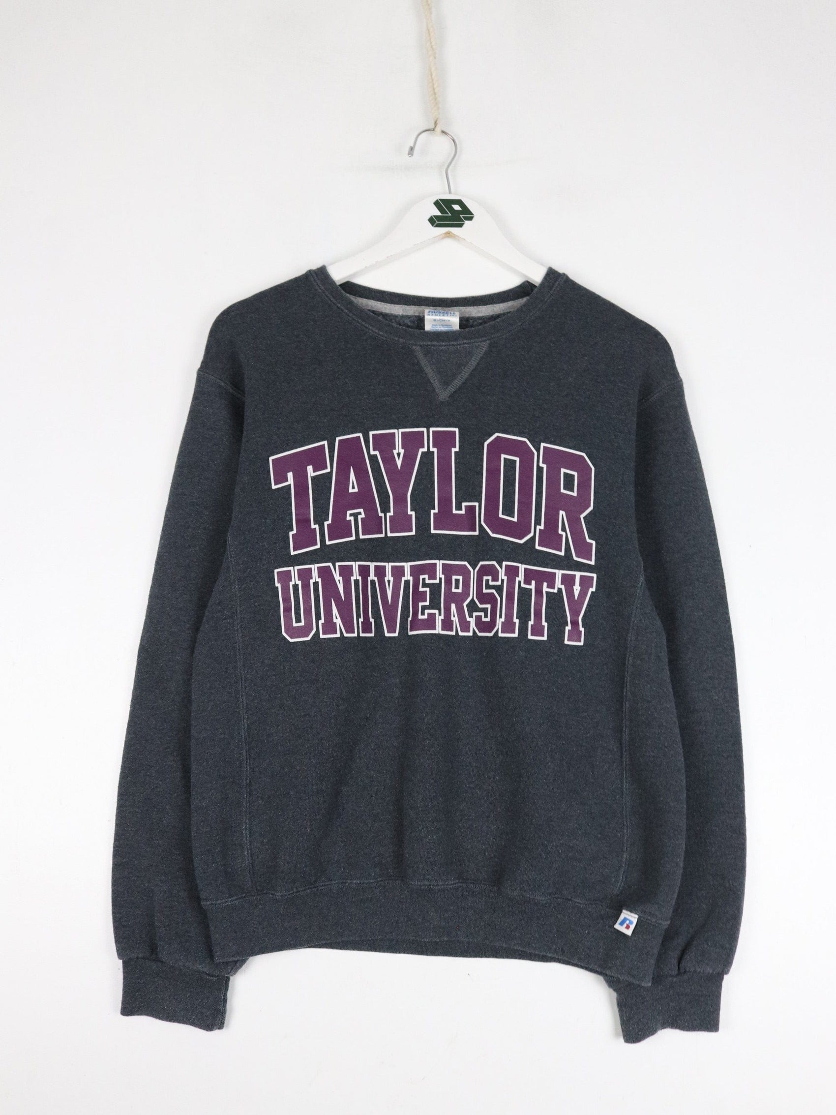 Russell Athletic Sweatshirts & Hoodies Taylor University Sweatshirt Mens Small Grey Russell Athletic