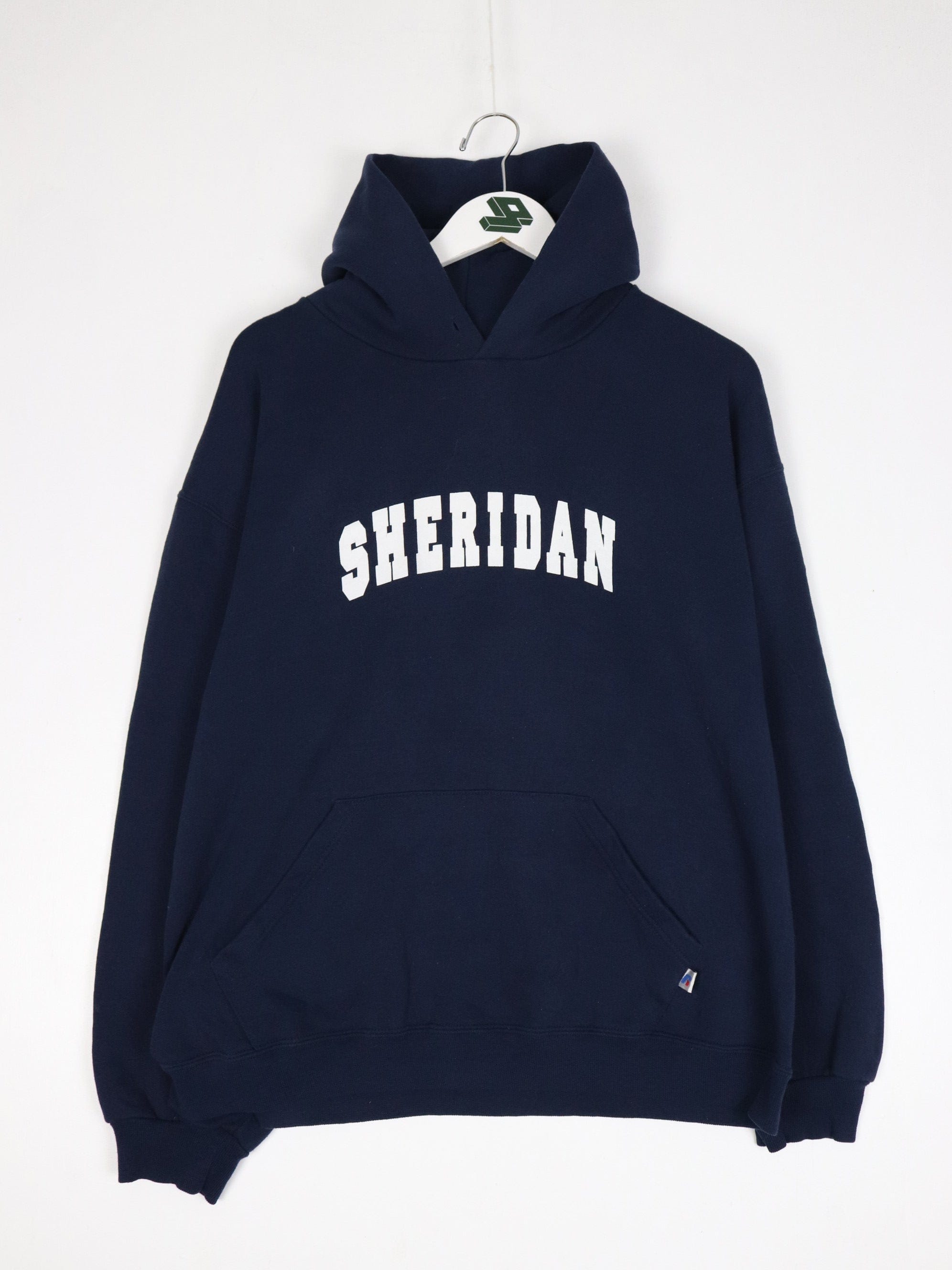 Vintage Sheridan College Sweatshirt Mens Large Russell Athletic