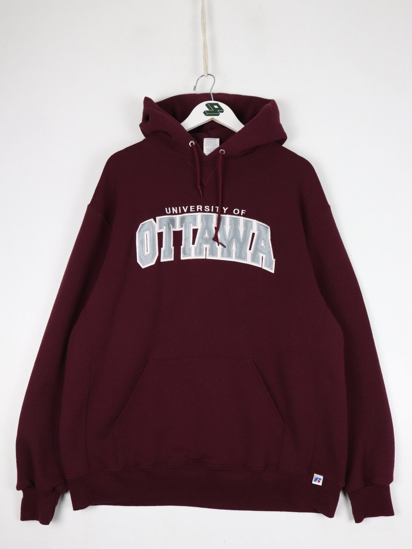 Russell Athletic Sweatshirts & Hoodies Vintage University of Ottawa Sweatshirt Mens XL Red College Hoodie