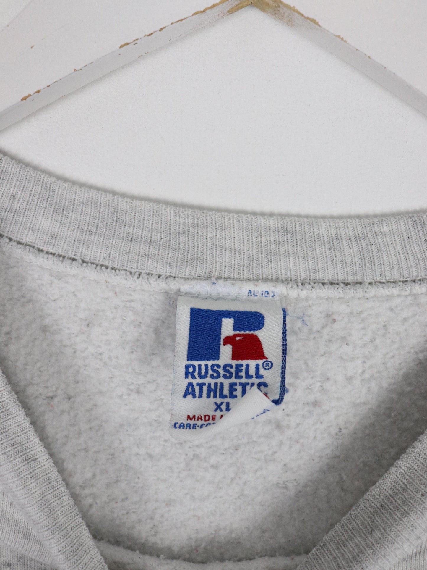 Russell Athletic Sweatshirts & Hoodies Vintage University of Texas Law School Sweatshirt Fits Mens Large Grey College