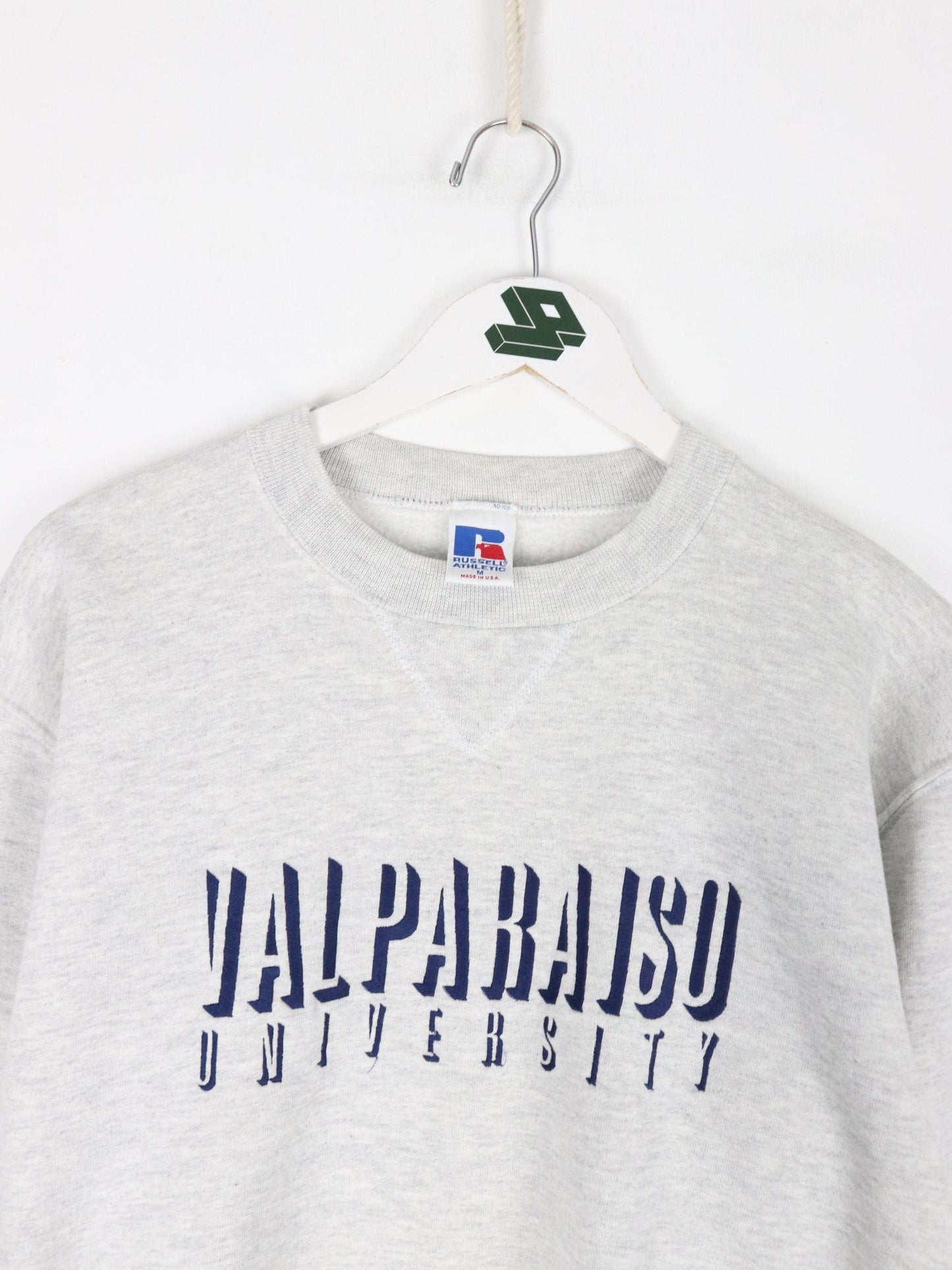 Russell Athletic Sweatshirts & Hoodies Vintage Valparaiso University Sweatshirt Fits Mens Small Grey College Russell Athletic