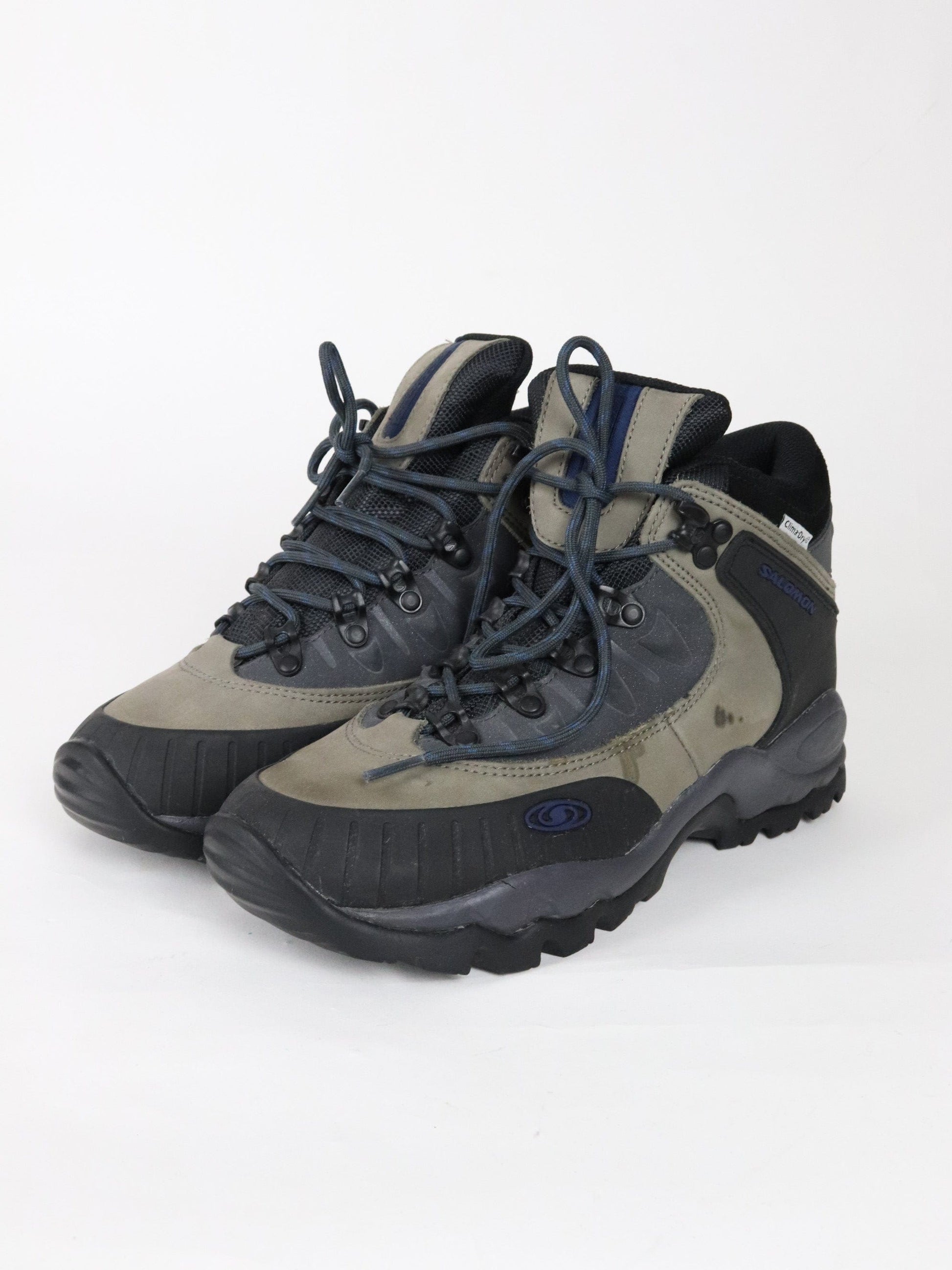Salomon Accessories Salomon Boots Conta Grip Clima-Dry Mens 7 Beige Hiking Outdoors