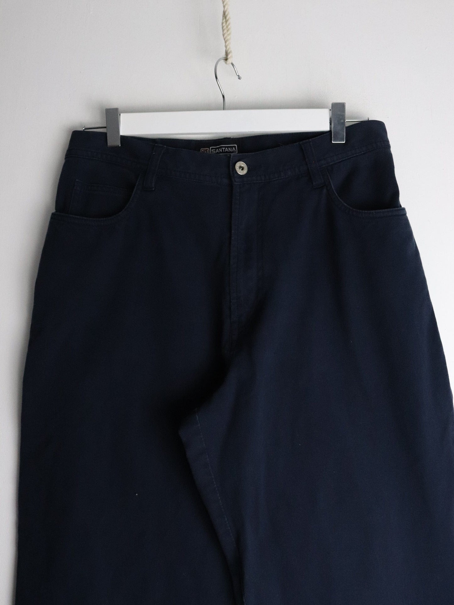 Santana Jeans Mens 32 x 28 Blue Stretchy Pants