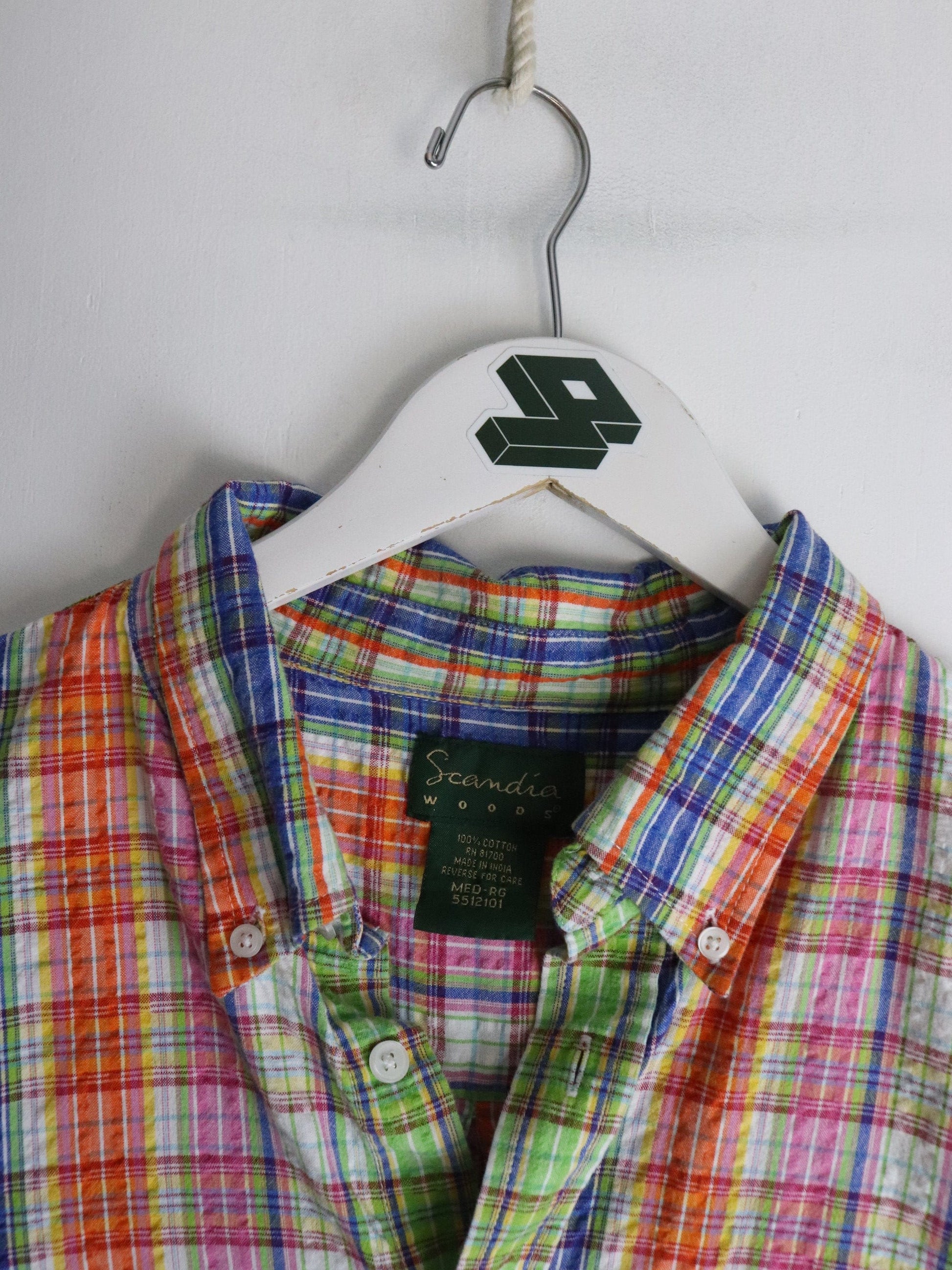 Scandia Woods Shirt Mens Medium Pink from propervintagecanada