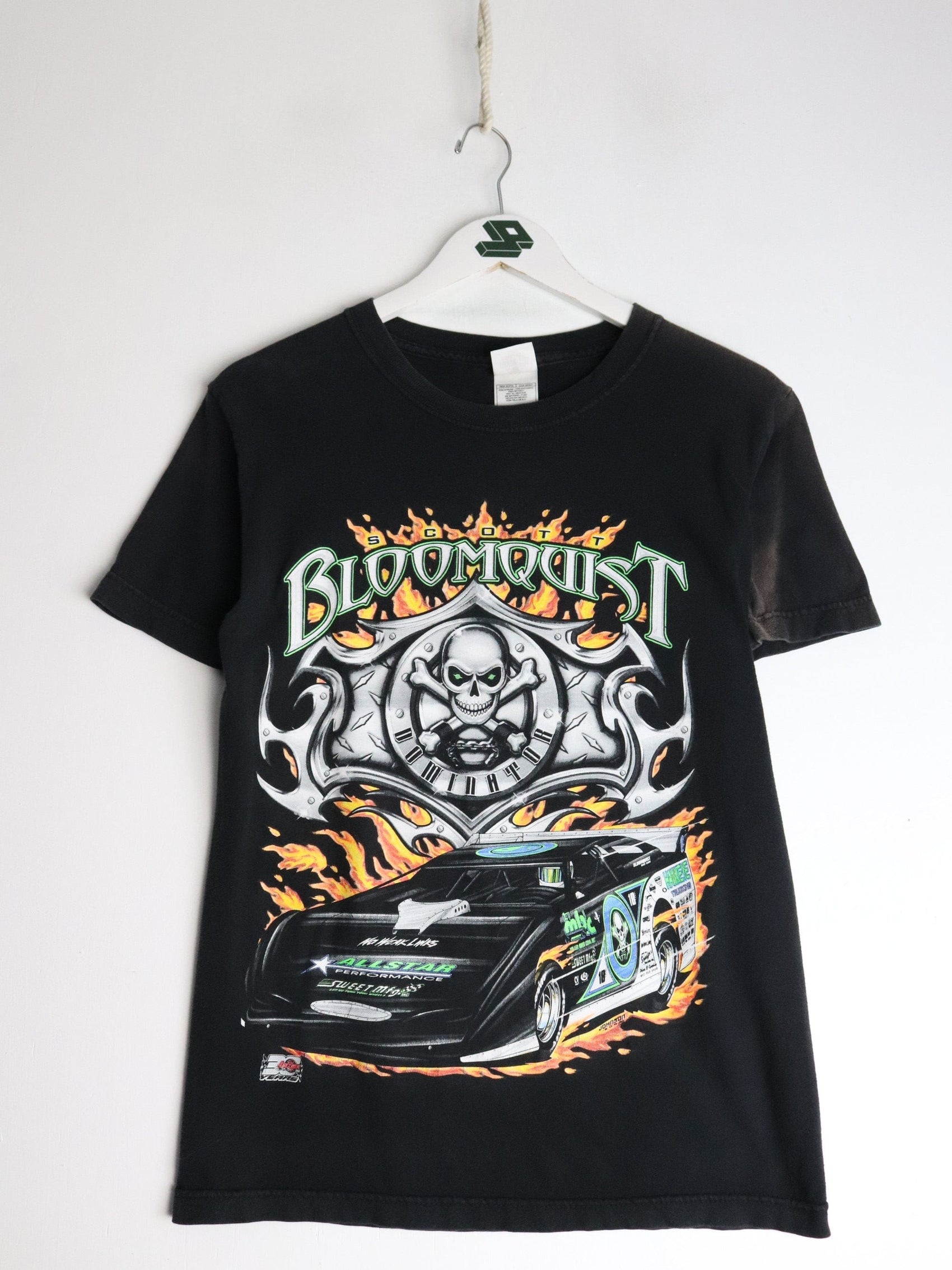 Scott Bloomquist T Shirt Mens Small Black Racing from propervintagecanada
