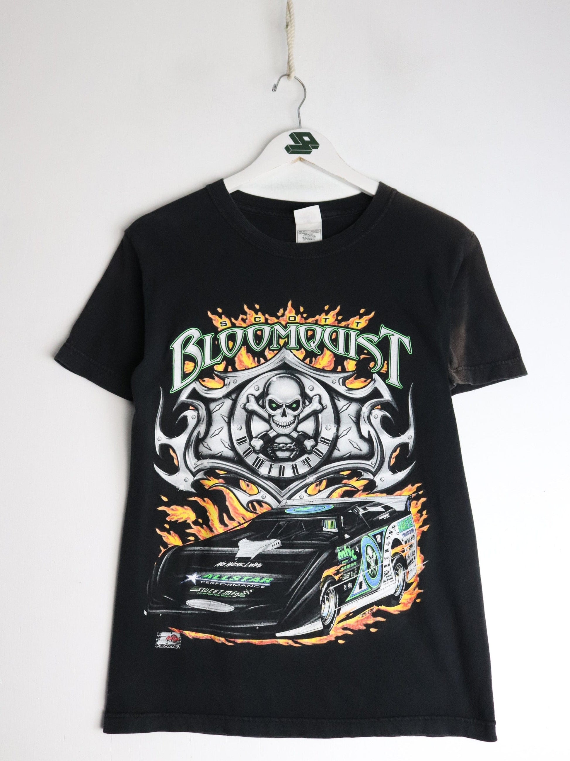 Scott Bloomquist T Shirt Mens Small Black Racing from propervintagecanada