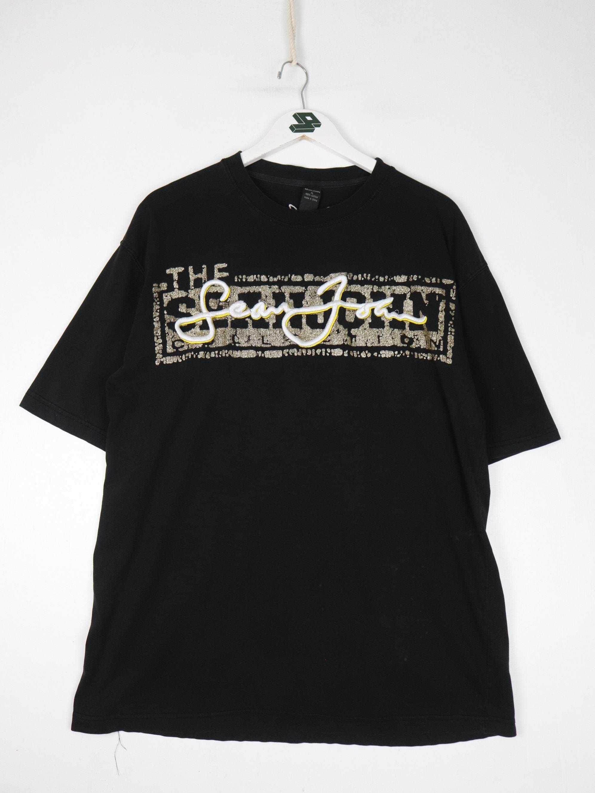 Sean John ゲームシャツ Sean John T Shirt Mens XL Black Y2K – Proper Vintage