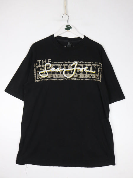 90s~00s Sean John シューティングシャツ HIPHOPB-boy sean-john-t-shirt-mens-xl-