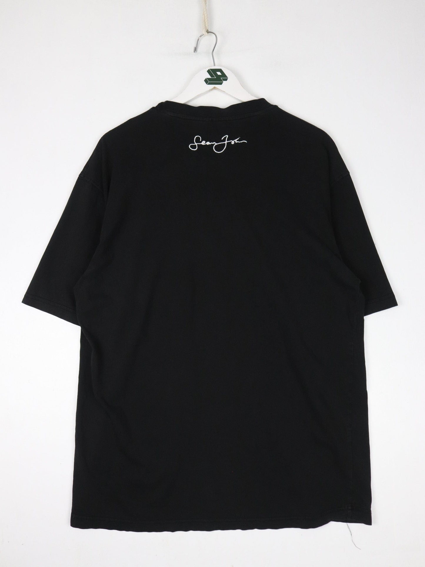 Sean John T Shirt Mens XL Black Y2K