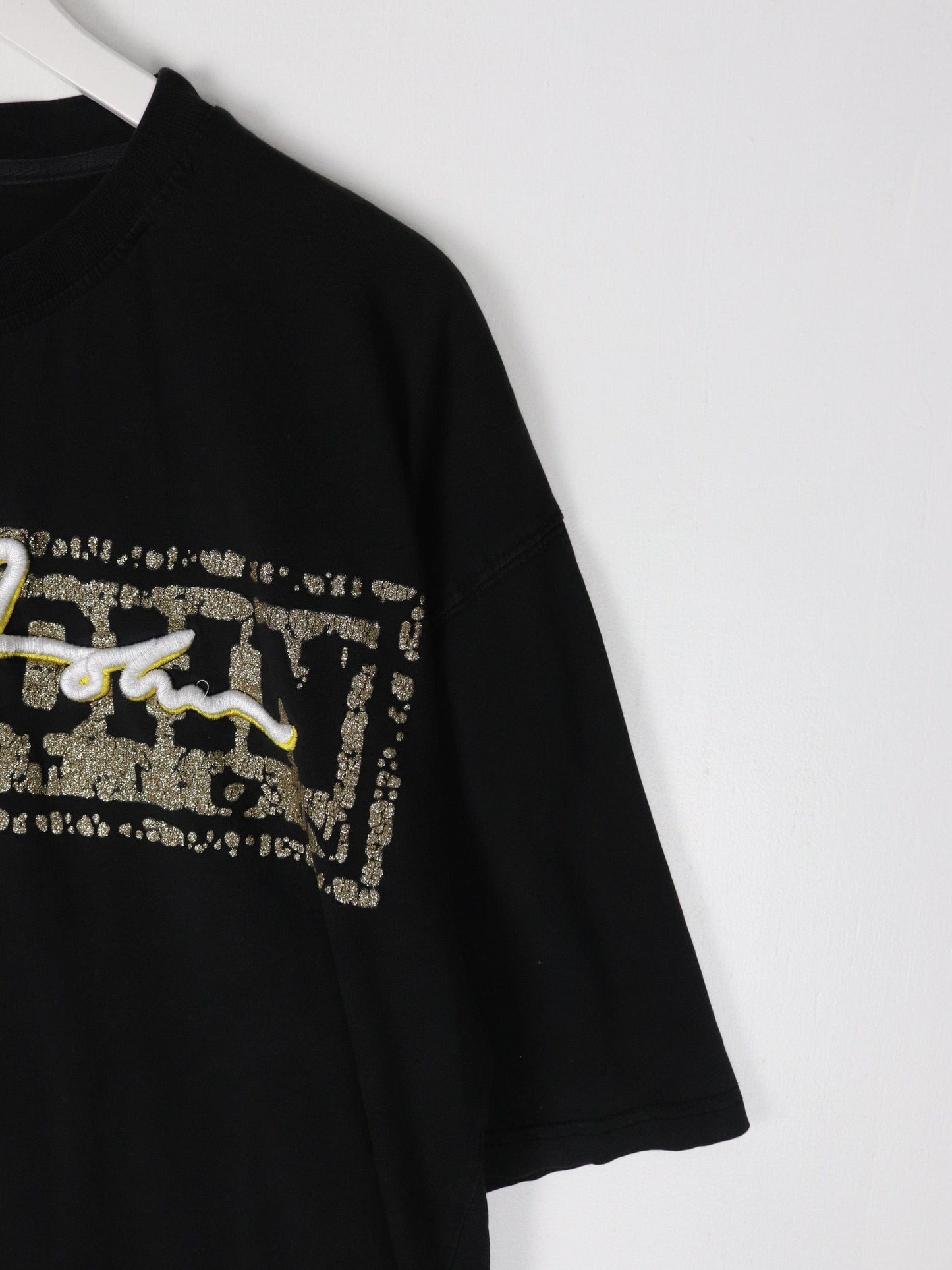 Sean John T Shirt Mens XL Black Y2K