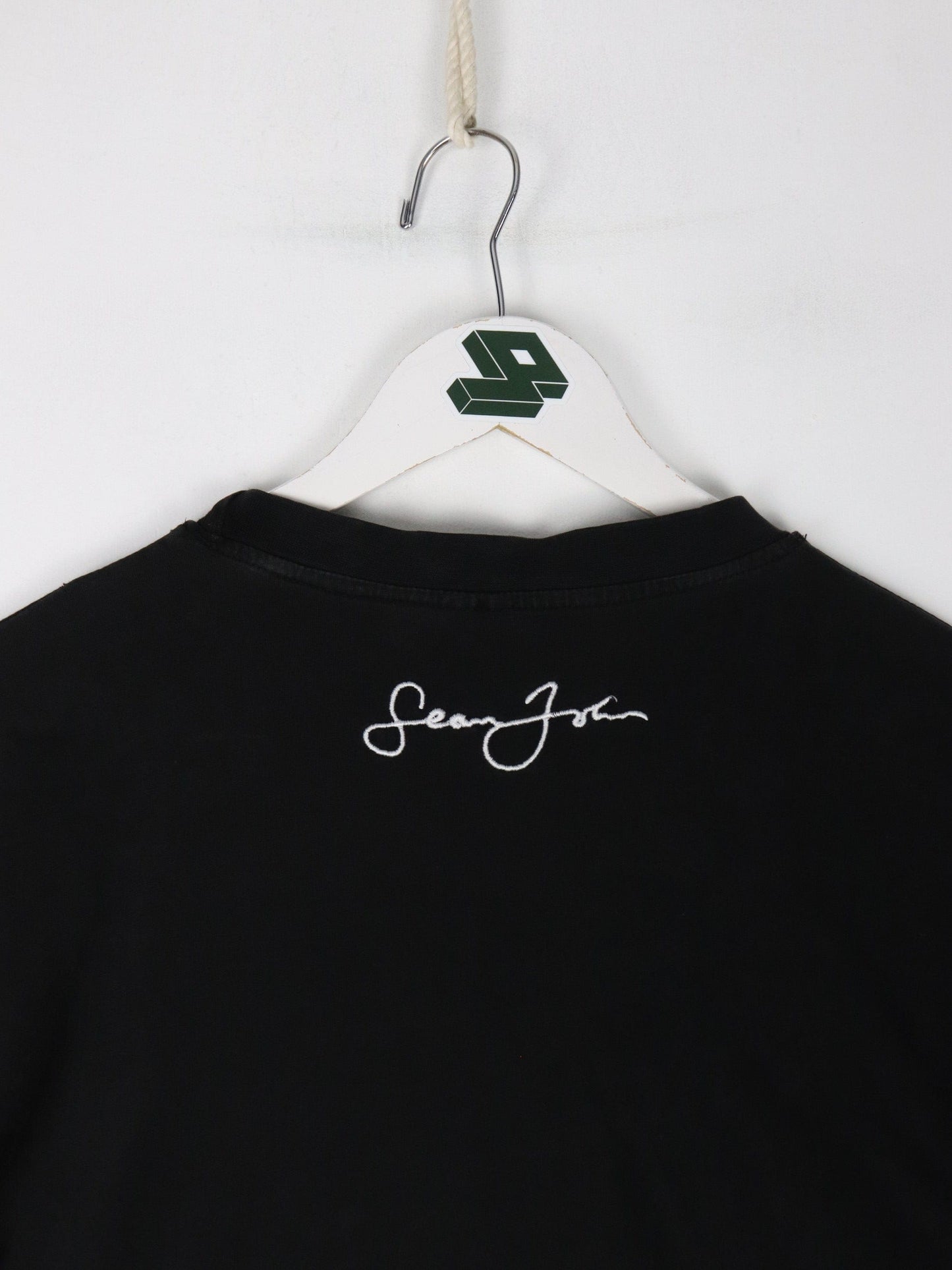 Sean John T Shirt Mens XL Black Y2K