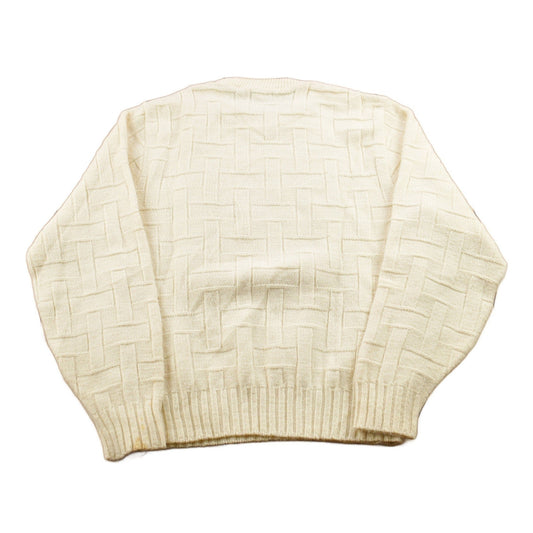 Sears Clothing > Gender Neutral Adult Clothing > Hoodies & Sweatshirts > Sweatshirts Vintage 1990s Sears Kings Road Knitted Crewneck Sweater Men's S