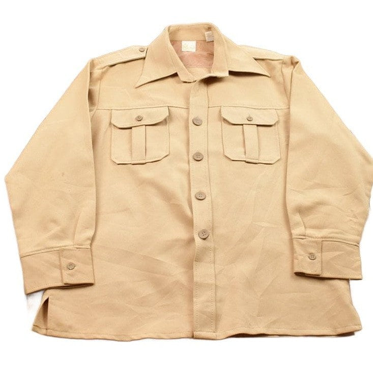 Sears Clothing > Men's Clothing > Shirts & Tees > Oxfords & Button Downs Vintage 1990s Sears Kings Road Blank Button Up Shirt Men's Large