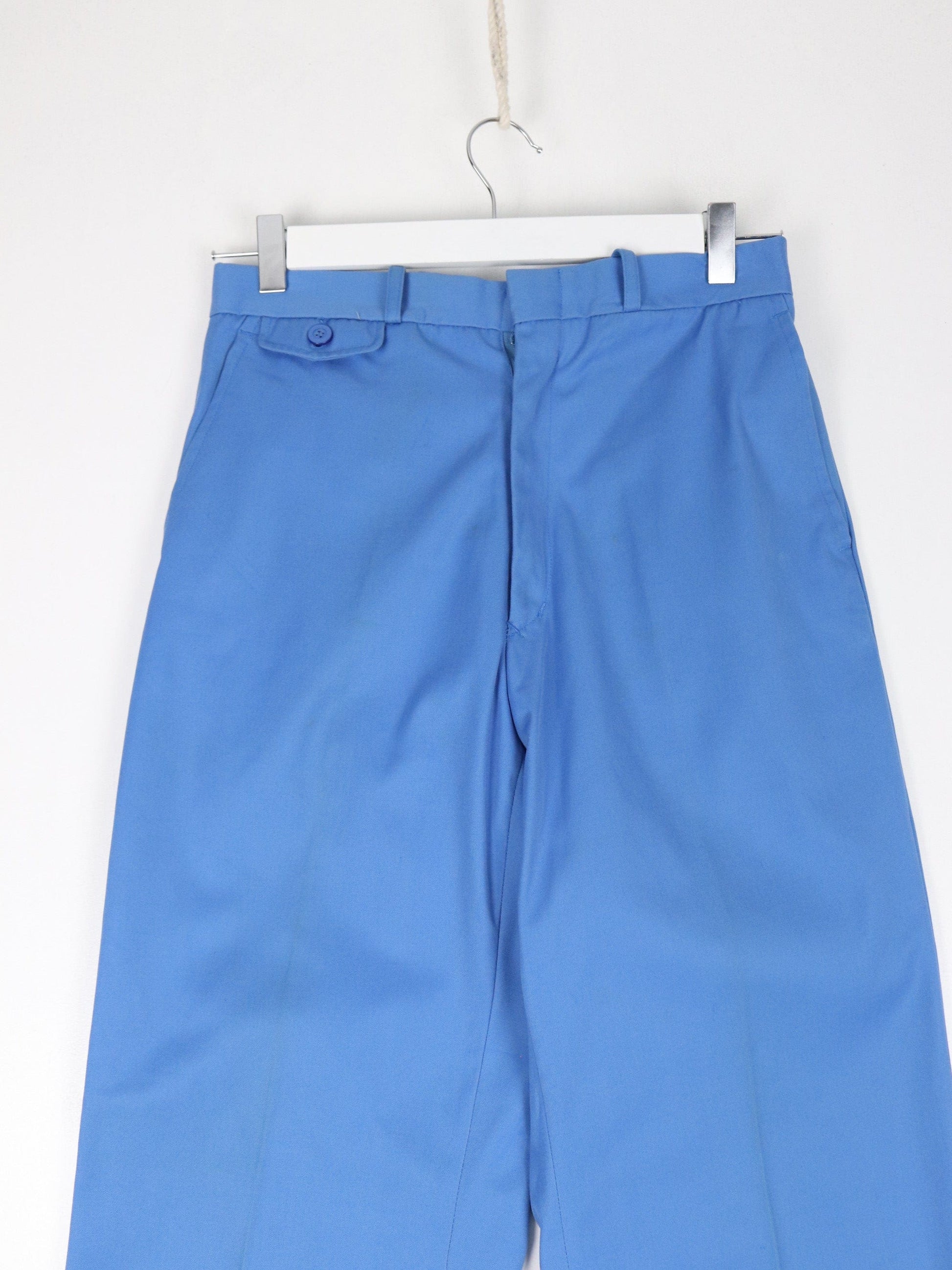 Sears Pants Vintage Sears Pants Fits Mens 28 x 29 Blue Trousers Chino